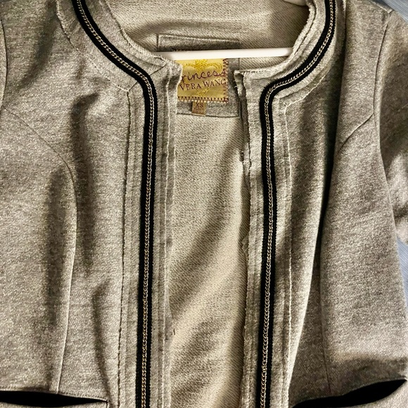 Vera Wang chain detail open blazer - Picture 3 of 3